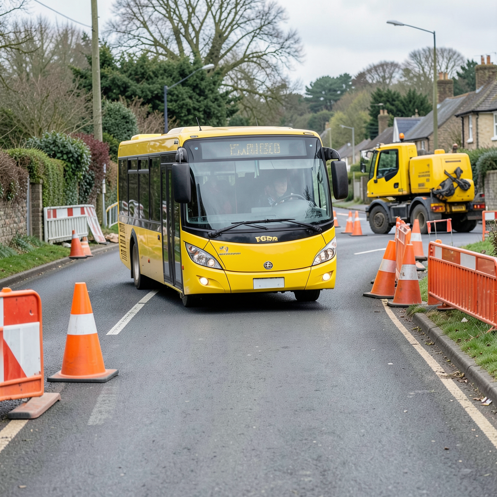 Faringdon road closure: free shuttle bus as major works begin